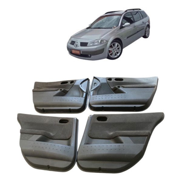 Jogo Forro Porta Renault Megane 2.0 2007 A 2011