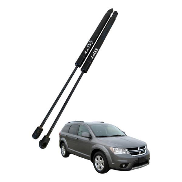 Par Amortecedor Tampa Traseira Dodge Journey 2009 A 2017