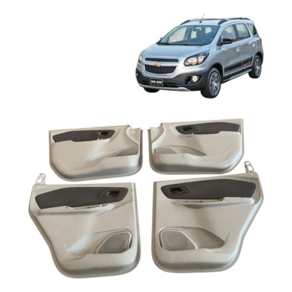 Jogo Forro Porta Chevrolet Spin 2013 A 2017