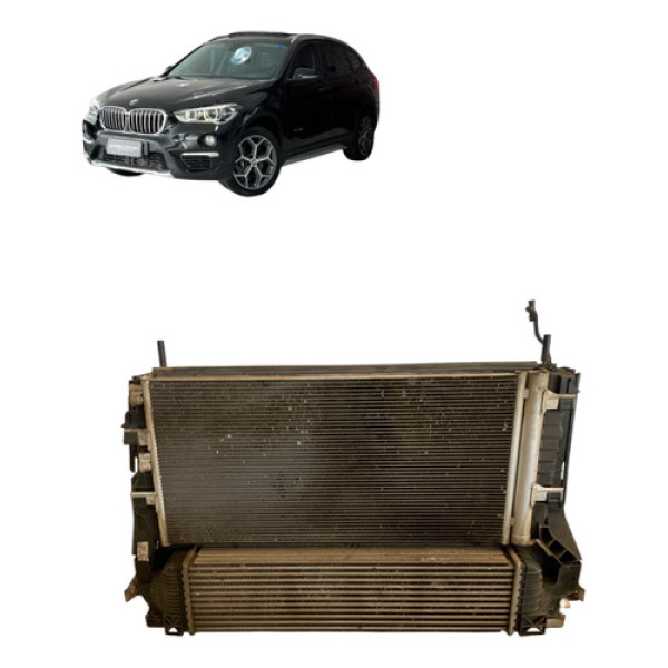 Kit Radiador Condensador Completo Bmw X1 2.0 2016 A 2022