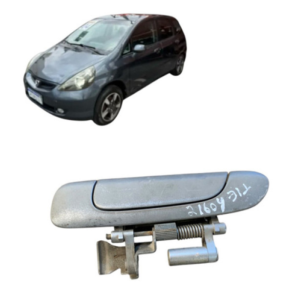 Maçaneta Externa Traseira Esquerda Honda Fit 2004 A 2009 