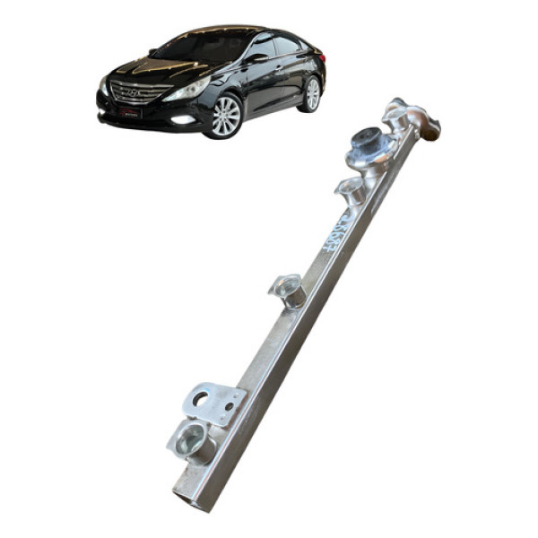 Flauta Bico Injetor Hyundai Sonata 2.4 2010 A 2014 