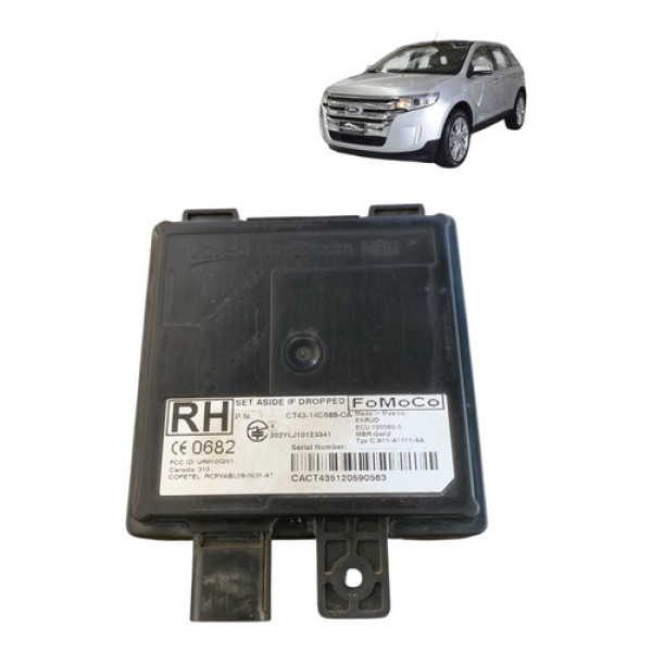 Módulo Porta Traseira Direita Ford Edge 3.5 V6 2011 A 2014