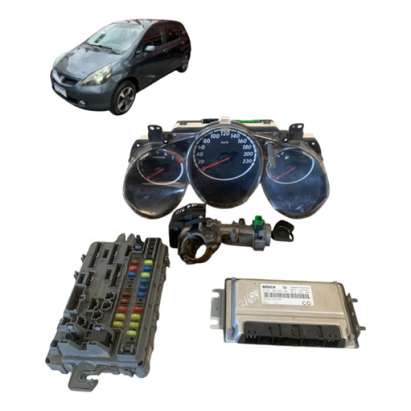 Kit Code Injeção Honda Fit 1.4 2004 2005 2006 2007 2008 2009