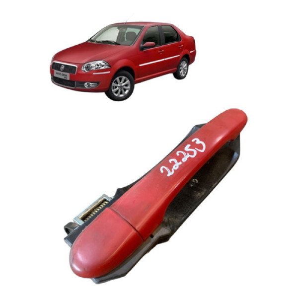 Maçaneta Externa Traseira Direita Fiat Siena 2005 A 2012