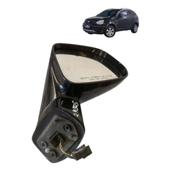 Retrovisor Lado Direito Chevrolet Captiva 2008 A 2014