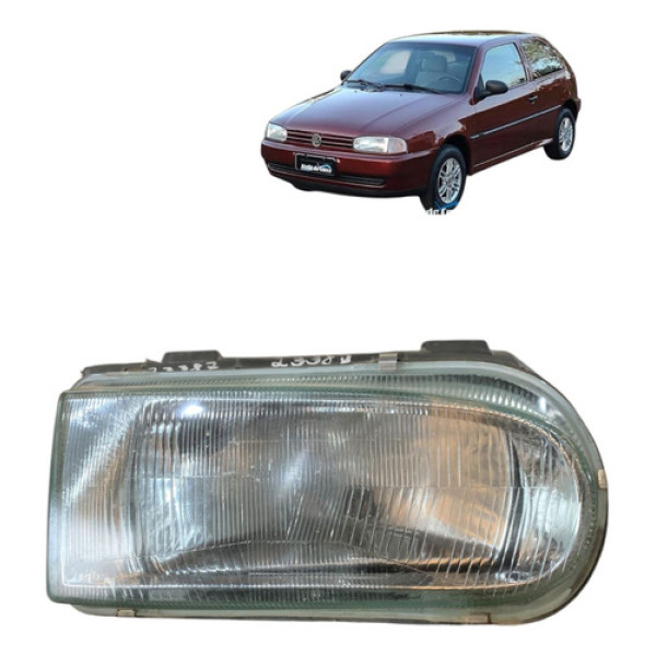 Farol Direito Volkswagen Gol Mi 1997 A 2000