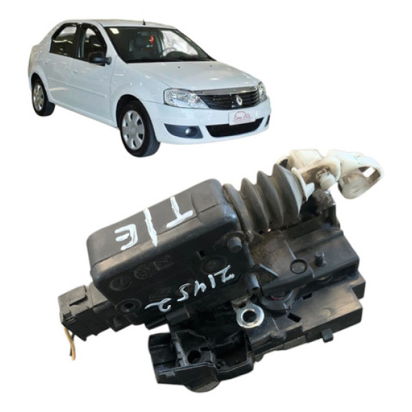 Fechadura Porta Traseira  Esquerda Renault Logan 2009 A 2012