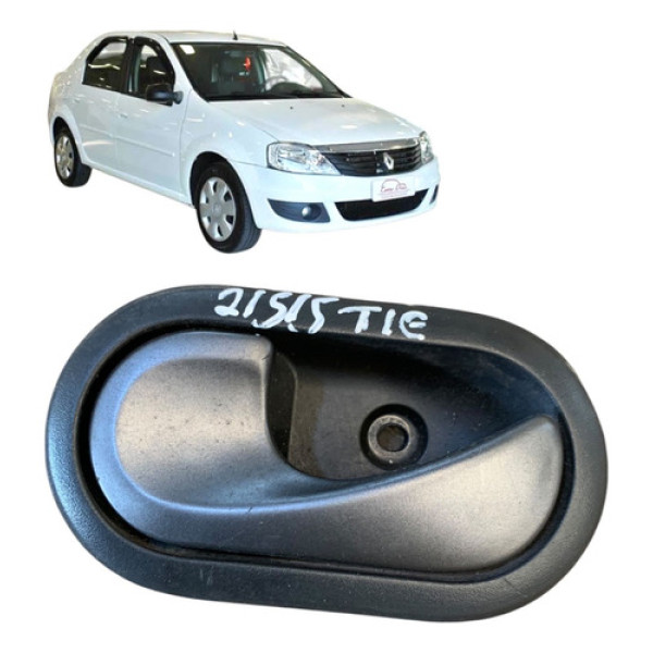 Maçaneta Interna Traseira Esquerda Renault Logan 2009 A 2012