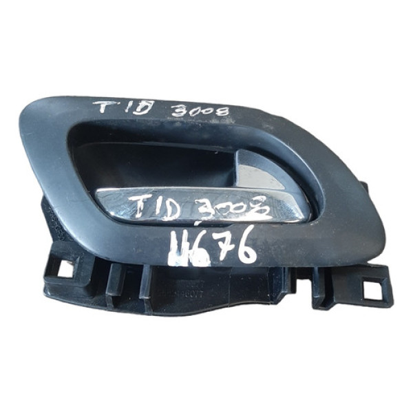 Maçaneta Interna Traseira Direita Peugeot 3008 1.6 2011 2015