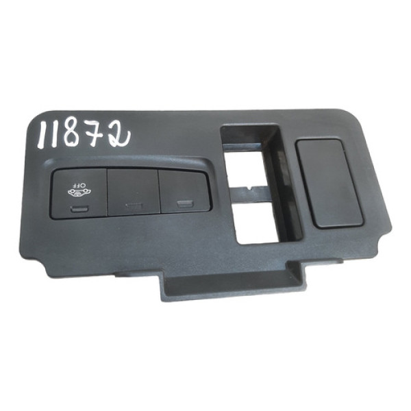 Moldura Botão Off Porta Malas Citroën C4 Lounge 2013 A 2016