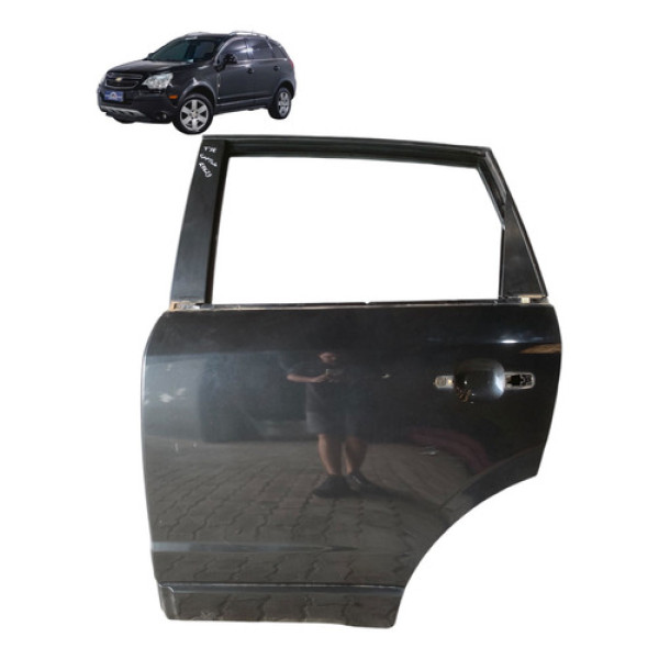 Porta Traseira Esquerda Chevrolet Captiva 2008 A 2014
