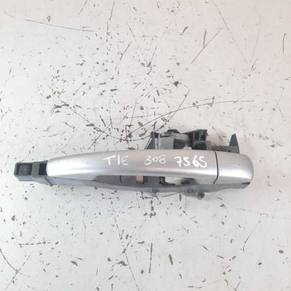 Maçaneta Externa Traseira Esquerda Peugeot 308 Thp Flex 7565