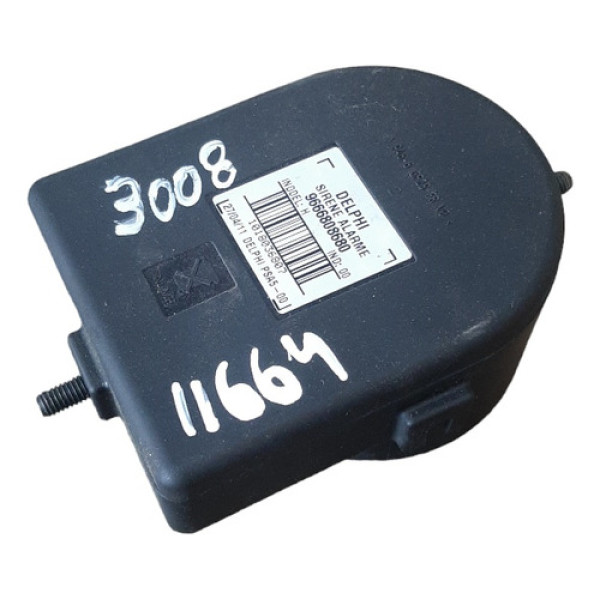 Buzina Sirene Alarme Peugeot 3008 1.6 Thp 2011 A 2015