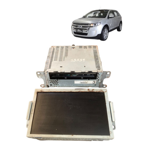 Tela Multimídia Ford Edge 2011 A 2014 Original 
