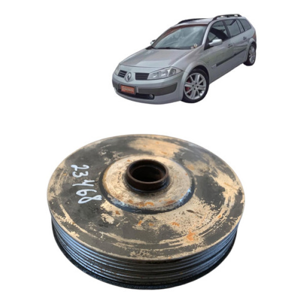 Polia Virabrequim Renault Megane 2.0 16v 2007 A 2011
