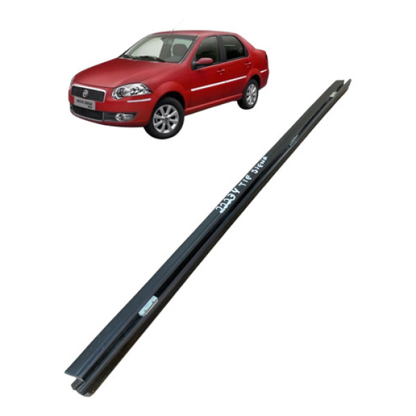 Pestana Interna Traseira Esquerda Fiat Siena 2005 A 2012