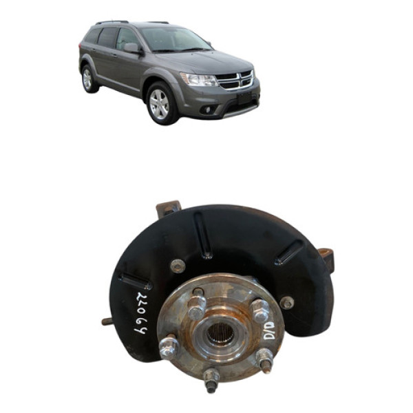 Montante Dianteiro Direito Dodge Journey 2009 A 2017 