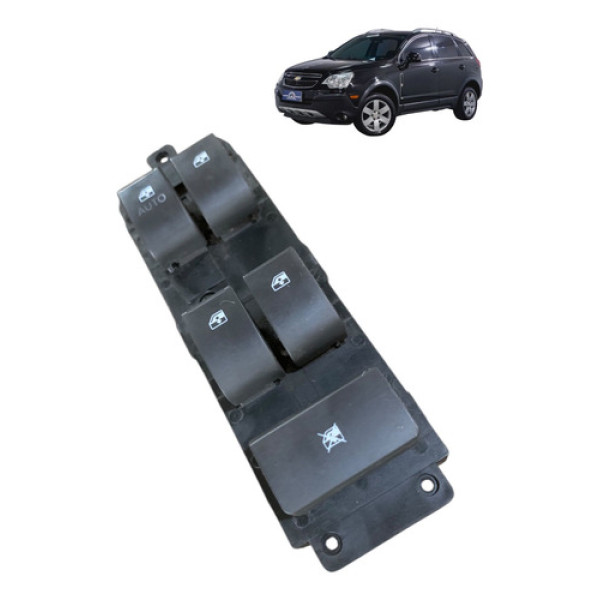 Comando Vidro Dianteiro Esquer Chevrolet Captiva 2008 A 2014