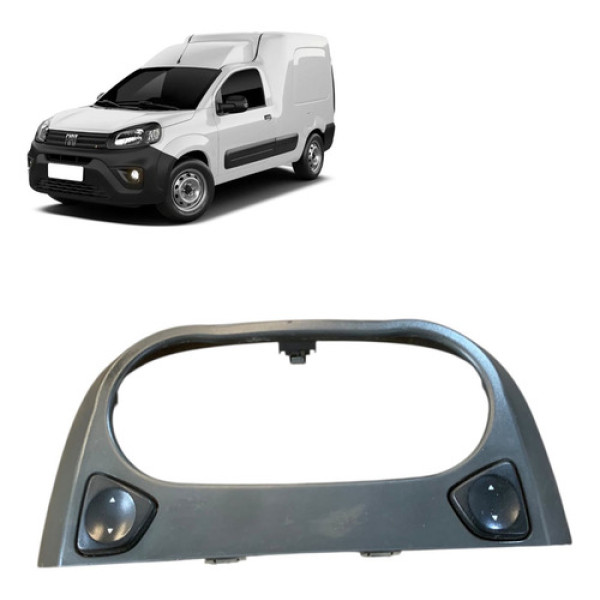 Moldura Comando Ar Condicionado Fiat Fiorino Uno 2013 A 2020