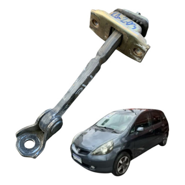 Limitador Porta Traseira Esquerda Honda Fit 2004 A 2009