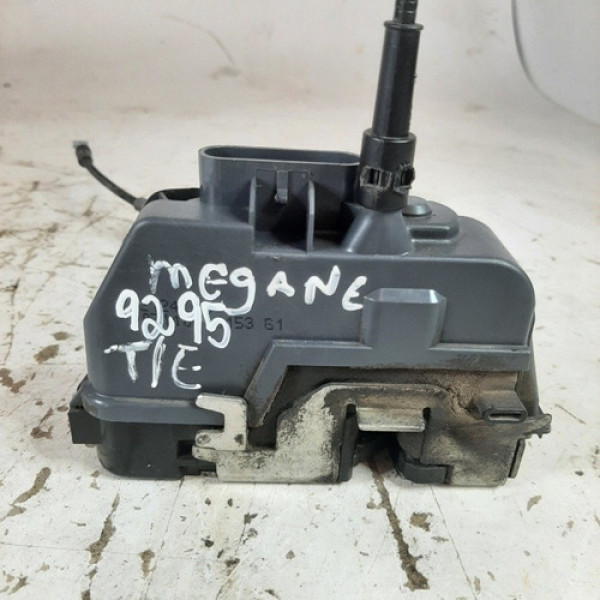 Fechadura Porta Traseira Esquer Megane 2.0 2007 A 2012 9295