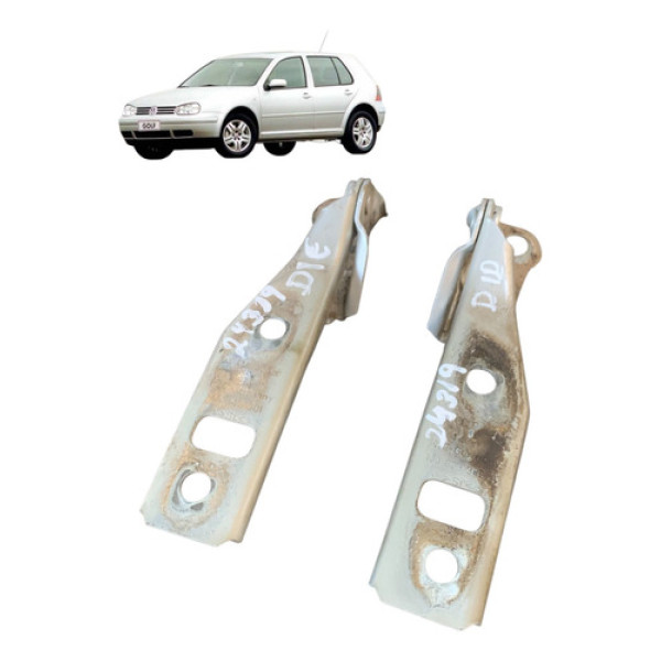 Par Dobradiça Capo Volkswagen Golf 2001 A 2006