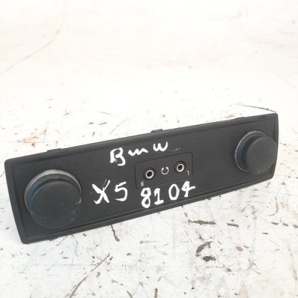 Conector Aux/tomada 12v Bmw X5 2009 2010 4.8 Aspirado 8104