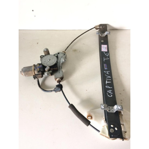 Máquina  Vidro Elétrico Tras Esq Captiva 2008 A 2012 