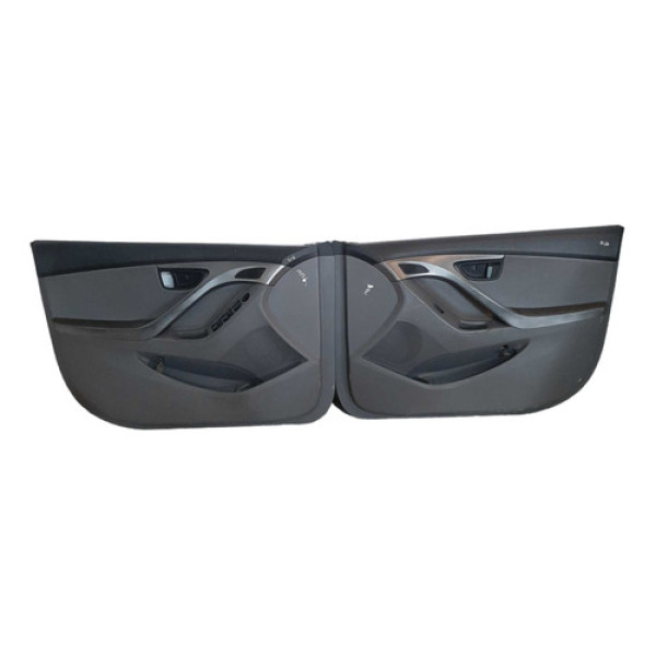 Jogo Forro Porta Hyundai Elantra 2012 A 2015 Original 