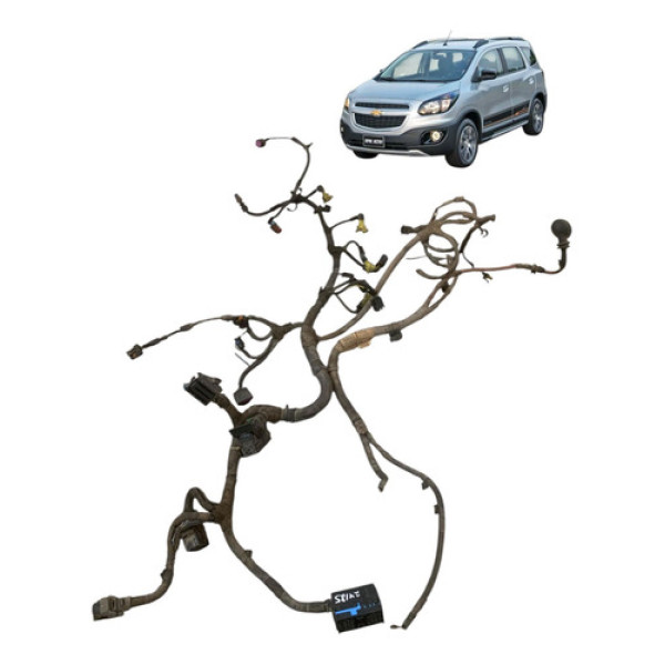 Chicote Motor Bico Injetor Chevrolet Spin 1.8 8v 2013 A 2017