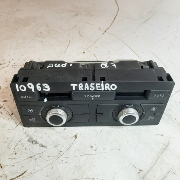 Comando Ar Condicionado Traseiro Audi Q7 2007 2009 4.2 10963