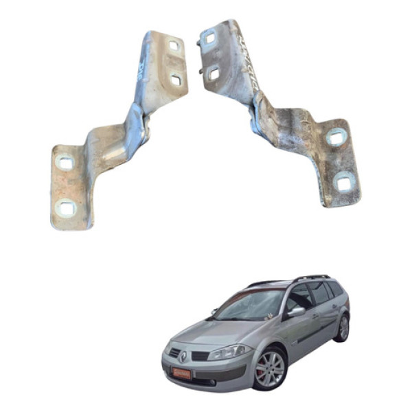 Par Dobradiça Capo Renault Megane 2.0 2007 A 2011