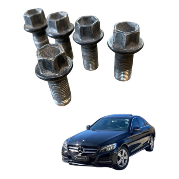 Jogo Porca Roda Mercedes C180 C200 C250 2015 A 2019