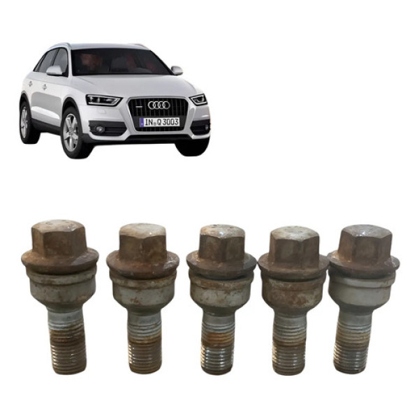 Jogo Parafuso Roda Audi Q3 2014 A 2017 Original
