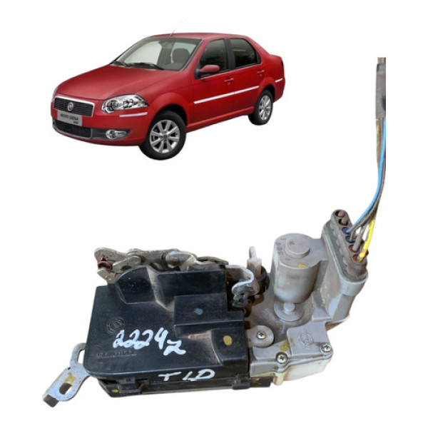 Fechadura Porta Traseira Direita Fiat Siena 2005 A 2012
