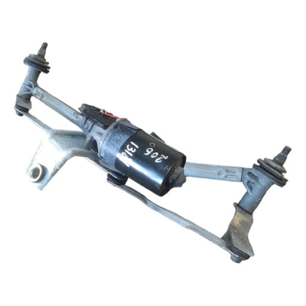 Motor Limpador Parabrisa Com Galhada Peugeot 206 2001 A 2006