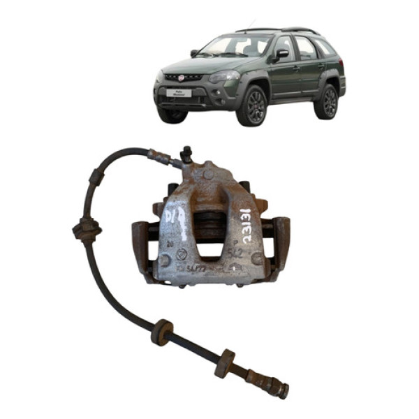 Pinça Freio Dianteira Direita Fiat Palio Weekend 2009 A 2015