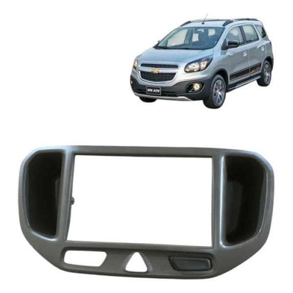 Moldura Radio Mp3 Chevrolet Spin 2013 A 2017 Original 