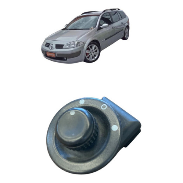 Botão Regulagem Retrovisor Renault Megane 2.0 2007 A 2011