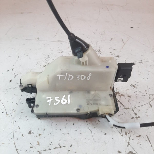 Fechadura  Porta Traseira Direi. Peugeot 308 Thp Flex 7561