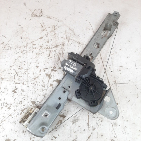 Maquina Vidro Trasei Direita Megane 2.0 2007 A 2012 9298