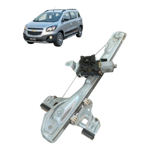 Maquina Vidro Traseira Esquerda Chevrolet Spin 2013 A 2017