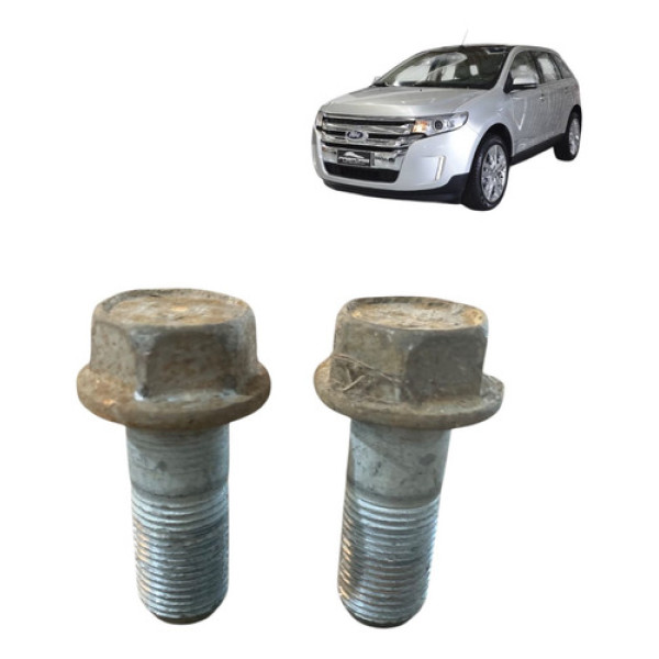Par Parafuso Pinça Freio Dianteira Ford Edge 3.5 2011 A 2014