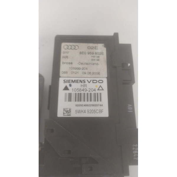 Motor Máquina Vidro Traseiro Direito Audi A4 2006 A 2008