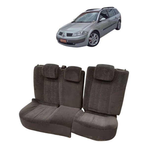 Jogo Banco Traseiro Renault Megane 2007 A 2011