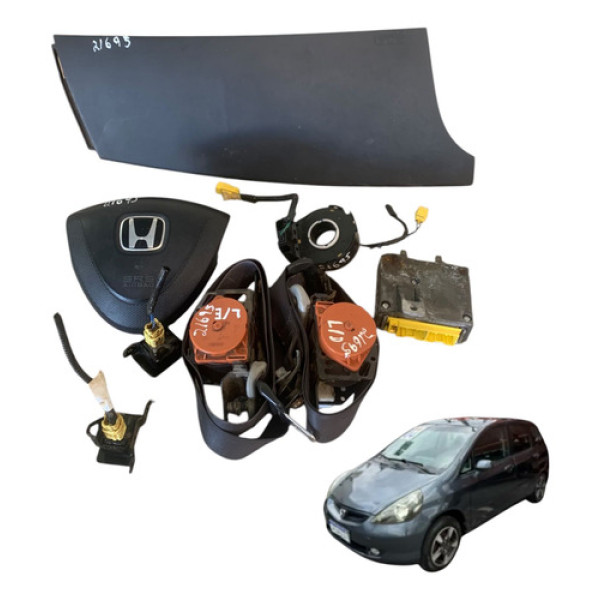 Kit Capa Painel Honda Fit 2004 2005 A 2009 Original