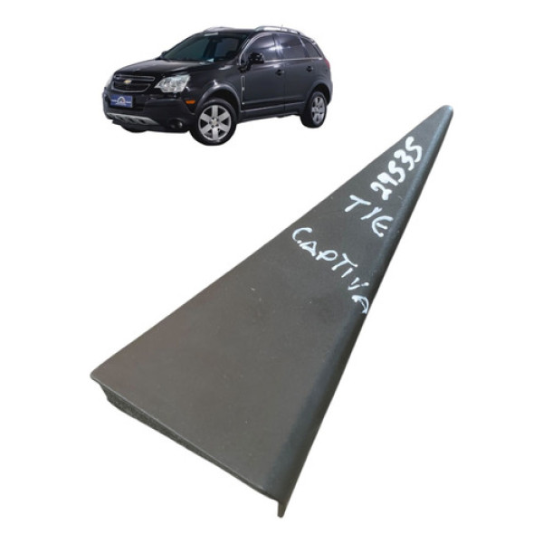 Acabamento Porta Traseir Esque Chevrolet Captiva 2008 A 2014