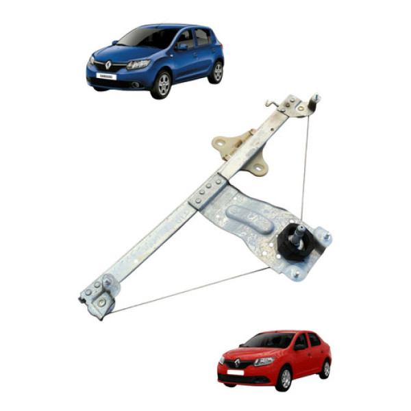 Maquina Vidro Traseira Direita Renault Sandero 2016 A 2021