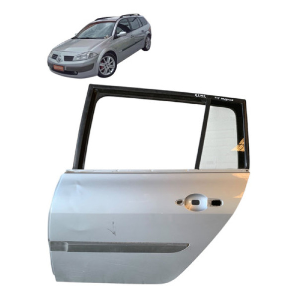 Porta Traseira Esquerda Renault Megane 2.0 16v 2007 A 2011